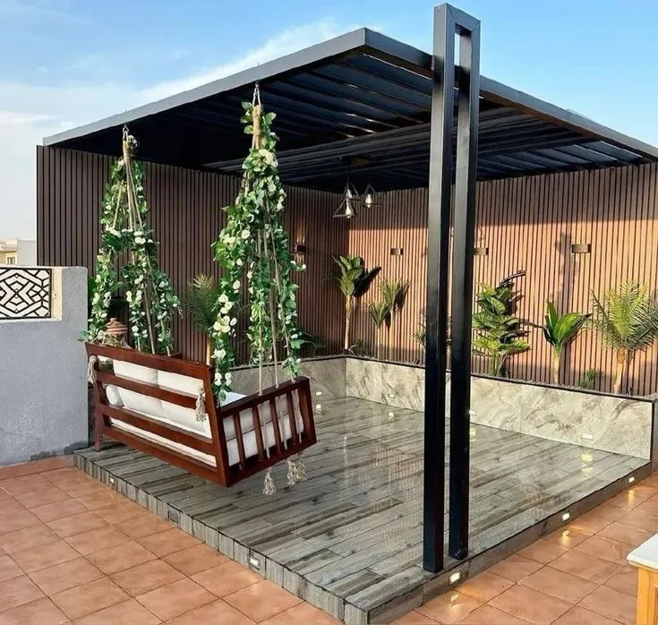 تركيب برجولات حدائق وتنسيق ديكور