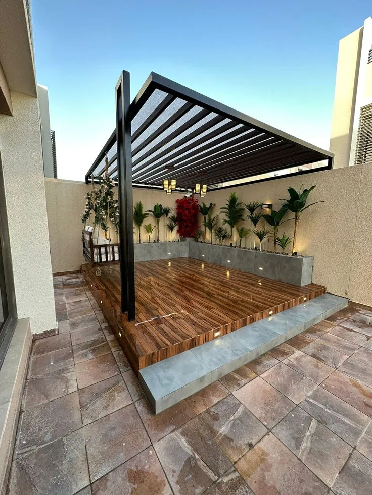 تركيب برجولات حدائق وتنسيق ديكور