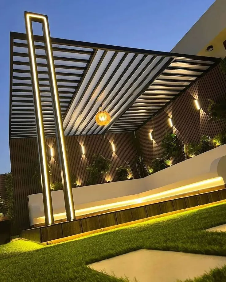 تركيب برجولات حدائق وتنسيق ديكور